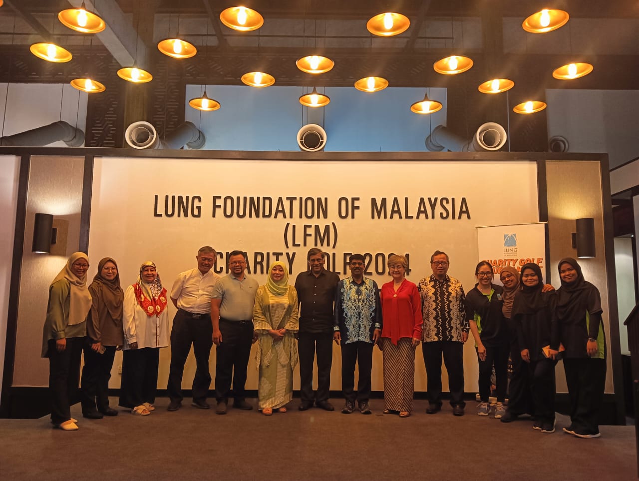 Charity Dinner with Lung Foundation of Malaysia